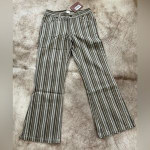 NWT Girl’s GIMOS 100%Cotton Striped Pants Size 14